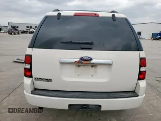 2008 Ford Explorer XLT with VIN 1FMEU63E08UA33875, listed as a Copart auction lot 54851655 with 166,968 mi miles and Salvage title. Bid and sale history available at DreamBid. Image 6.