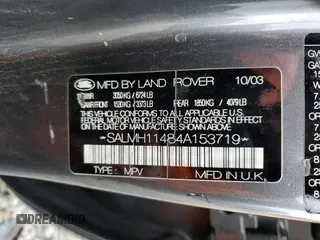 2004 Land Rover Range Rover with VIN SALMH11484A153719, listed as a Copart auction lot 42423575 with 127,933 mi miles and Clean Title. Bid and sale history available at DreamBid. Image 13.
