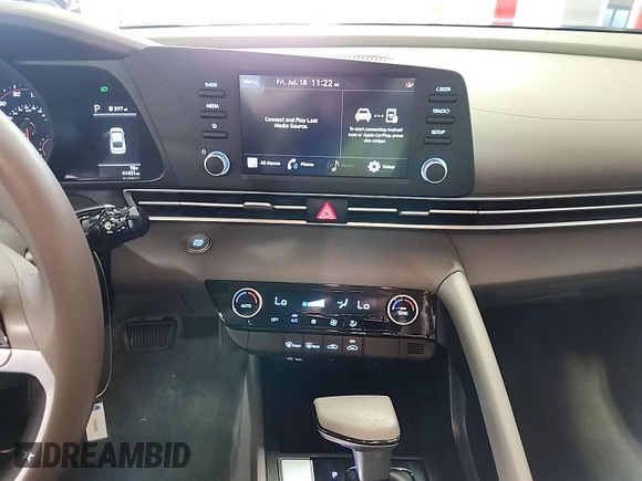2023 Hyundai Elantra SEL with VIN 5NPLM4AG6PH112044, listed as a IAAI auction lot 42808806 with 41,428 mi miles and . Bid and sale history available at DreamBid. Image 14.