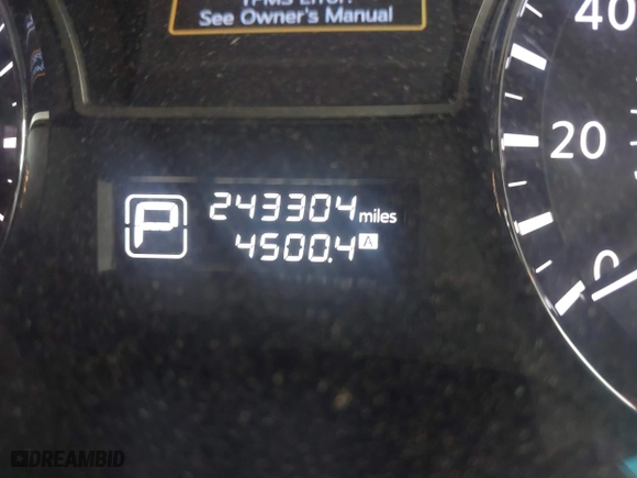 2013 Nissan Altima 2.5 SV with VIN 1N4AL3APXDN536784, listed as a IAAI auction lot 41825176 with 243,304 mi miles. Bid and sale history available at carsss.com. Image 15.