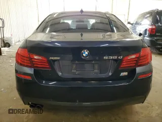2015 BMW 5 Series 535d xDrive with VIN WBAFV3C55FD686488, listed as a Copart auction lot 56680554 with 109,023 mi miles and Salvage title. Bid and sale history available at DreamBid. Image 6.