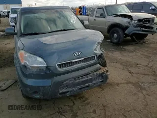 2011 Kia Soul + with VIN KNDJT2A21B7248744, listed as a Copart auction lot 43058535 with 118,932 mi miles and Salvage Title. Bid and sale history available at carsss.com. Image 10.