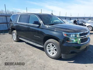 2018 Chevrolet Suburban LT with VIN 1GNSKHKC7JR158266, listed as a IAAI auction lot 41857742 with 158,861 mi miles. Bid and sale history available at carsss.com. Image 1.