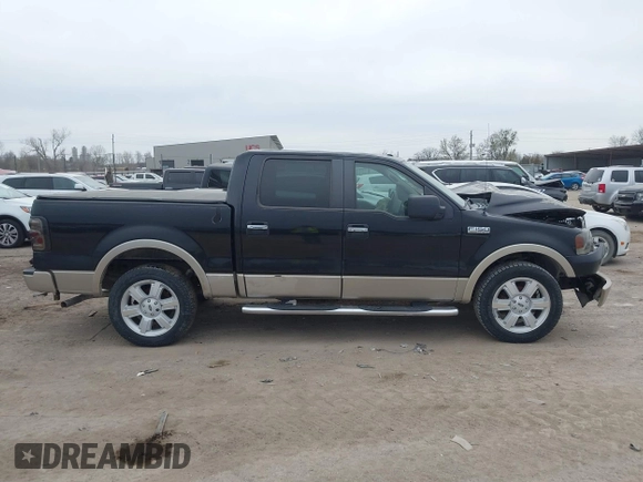 2008 Ford F-150 XLT with VIN 1FTPW12VX8FB25950, listed as a IAAI auction lot 41769407 with 203,269 mi miles and . Bid and sale history available at DreamBid. Image 12.