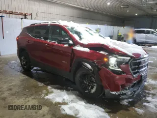 2024 GMC Terrain AT4 with VIN 3GKALYEG2RL275535, listed as a Copart auction lot 44795035 with 10,811 mi miles and Salvage Title. Bid and sale history available at carsss.com. Image 4.
