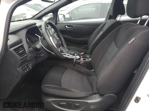2022 Nissan LEAF SV Plus with VIN 1N4BZ1CV7NC562081, listed as a Copart auction lot 48139455 with 69,906 mi miles and Salvage Title. Bid and sale history available at DreamBid. Image 7.