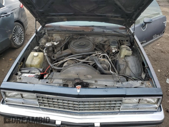 1985 Chevrolet El Camino z VIN 3GCCW80H9FS915947, wystawiony jako Copart lot #84659344 z przebiegiem 38 549 mil mil oraz Szkoda całkowita • Salvage title. Historia ofert i sprzedaży dostępna na DreamBid. Obrazek 11.