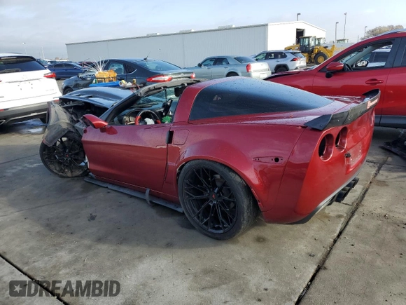 2008 Chevrolet Corvette with VIN 1G1YY26W485107420, listed as a Copart auction lot 84562374 with 0 mi miles and Salvage Title. Bid and sale history available at carsss.com. Image 2.
