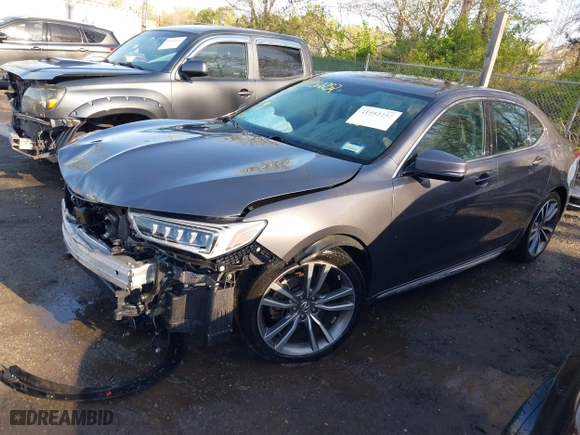2019 Acura TLX w/Advance Pkg with VIN 19UUB3F89KA005271, listed as a IAAI auction lot 41952252 with 67,849 mi miles. Bid and sale history available at carsss.com. Image 18.