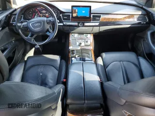 2013 Audi A8 4.0L with VIN WAUR2AFD4DN010442, listed as a Copart auction lot 47220315 with 154,058 mi miles and Clean title. Bid and sale history available at DreamBid. Image 8.