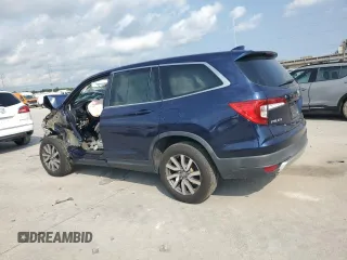 2019 Honda Pilot EX-L with VIN 5FNYF6H56KB039975, listed as a Copart auction lot 58671625 with Not provided miles and Salvage title. Bid and sale history available at DreamBid. Image 2.