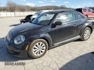 2016 Volkswagen Beetle Wolfsburg Edition with VIN 3VWF17ATXGM610579, listed as a Copart auction lot 47357625 with 121,094 mi miles and Salvage Title. Bid and sale history available at DreamBid. Image 1.