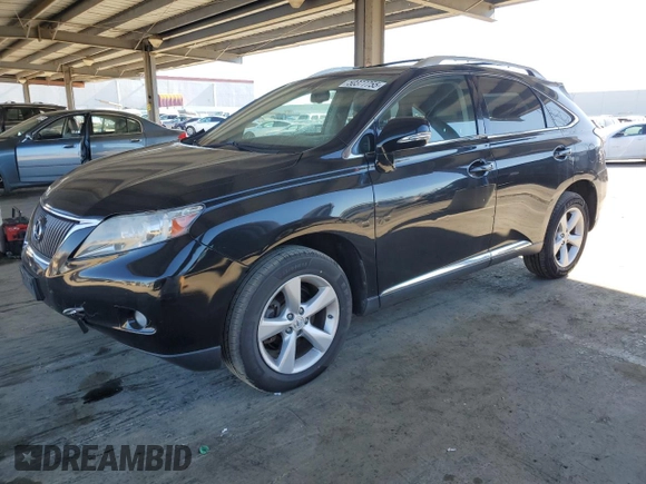 2010 Lexus RX 350 with VIN JTJZK1BA4A2000728, listed as a Copart auction lot 50377755 with 181,137 mi miles and Salvage title. Bid and sale history available at DreamBid. Image 1.