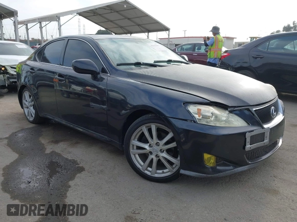 2007 Lexus IS 250 with VIN JTHBK262672025912, listed as a IAAI auction lot 42532981 with 161,907 mi miles and . Bid and sale history available at DreamBid. Image 1.