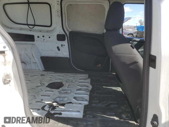 2015 Ram ProMaster City Cargo Tradesman with VIN ZFBERFAT2F6A92800, listed as a Copart auction lot 47089075 with 129,553 mi miles and Clean Title. Bid and sale history available at carsss.com. Image 11.