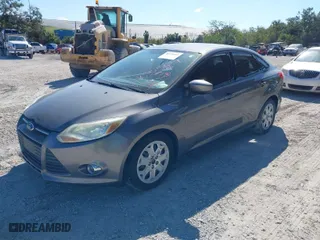 2012 Ford Focus SE with VIN 1FAHP3F29CL444589, listed as a IAAI auction lot 40710287 with 1 mi miles. Bid and sale history available at carsss.com. Image 2.