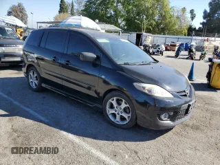 2009 Mazda 5 Touring with VIN JM1CR29L590344447, listed as a Copart auction lot 46549255 with 191,568 mi miles and Salvage Title. Bid and sale history available at carsss.com. Image 4.