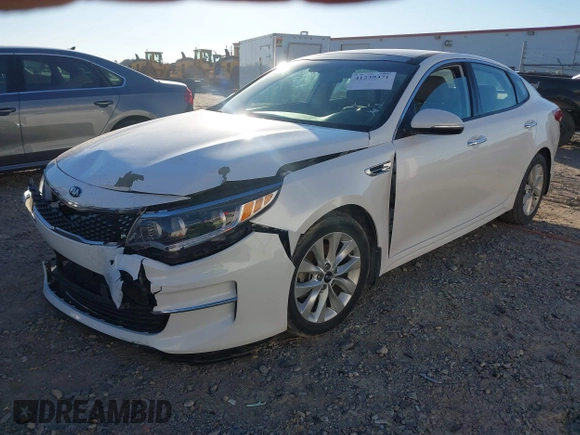 2016 Kia Optima EX with VIN 5XXGU4L36GG008399, listed as a IAAI auction lot 41239371 with 115,150 mi miles. Bid and sale history available at carsss.com. Image 17.