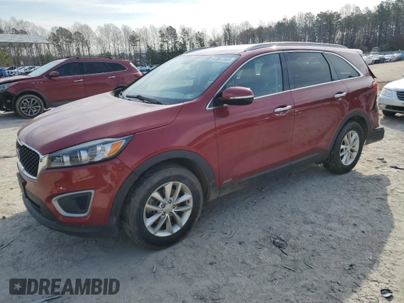 2017 Kia Sorento LX with VIN 5XYPGDA36HG262069, listed as a Copart auction lot 47067165 with 130,733 mi miles and Salvage Title. Bid and sale history available at carsss.com. Image 1.