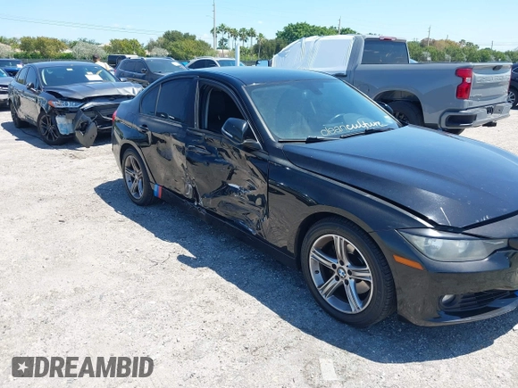 2015 BMW 3 Series 328i with VIN WBA3C1C58FK123489, listed as a IAAI auction lot 42026400 with 127,880 mi miles and . Bid and sale history available at carsss.com. Image 6.