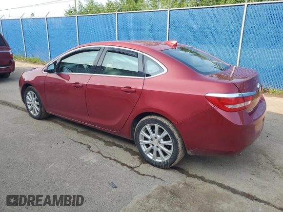 2015 Buick Verano with VIN 1G4PN5SK9F4193225, listed as a Copart auction lot 60985725 with 158,001 mi miles and Clean title. Bid and sale history available at DreamBid. Image 2.