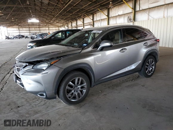 2016 Lexus NX 200t with VIN JTJBARBZ4G2071204, listed as a Copart auction lot 54156535 with 144,631 mi miles and Salvage Title. Bid and sale history available at DreamBid. Image 1.