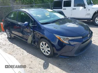 2023 Toyota Corolla LE z VIN 5YFB4MDE6PP079846, wystawiony jako IAAI lot #42462986 z przebiegiem 38 844 mil mil oraz . Historia ofert i sprzedaży dostępna na DreamBid. Obrazek 1.