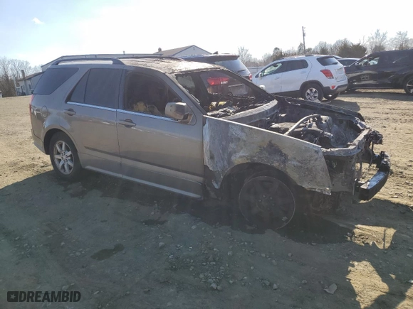 2006 Cadillac SRX with VIN 1GYEE637860163890, listed as a Copart auction lot 47011275 with NaN miles and Salvage Title. Bid and sale history available at carsss.com. Image 4.