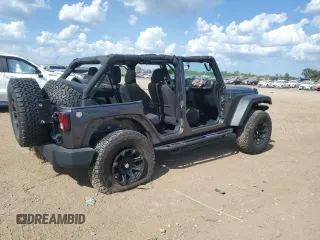2017 Jeep Wrangler Unlimited Sport with VIN 1C4BJWDG8HL553697, listed as a Copart auction lot 63375785 with 83,573 mi miles and Salvage title. Bid and sale history available at DreamBid. Image 3.