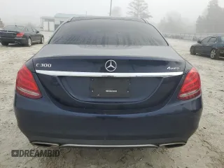 2015 Mercedes-Benz C-Class C 300 Luxury with VIN 55SWF4KB8FU016521, listed as a Copart auction lot 49176115 with 141,339 mi miles and Salvage Title. Bid and sale history available at carsss.com. Image 6.