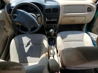 2001 Kia Rio with VIN KNADC123X16050454, listed as a Copart auction lot 70842064 with 102,681 mi miles and Salvage Title. Bid and sale history available at carsss.com. Image 8.