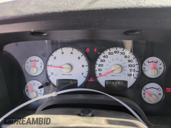 2004 Dodge 1500 SLT with VIN 1D7HA18N14J175210, listed as a Copart auction lot 54532815 with 238,210 mi miles and Clean Title. Bid and sale history available at carsss.com. Image 9.