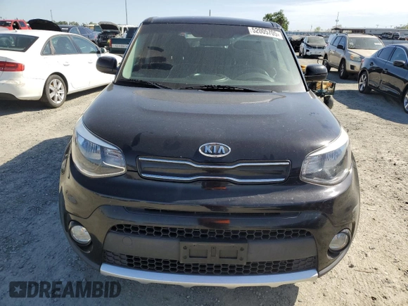 2018 Kia Soul + with VIN KNDJP3A50J7538623, listed as a Copart auction lot 52005705 with 60,938 mi miles and Salvage Title. Bid and sale history available at DreamBid. Image 5.