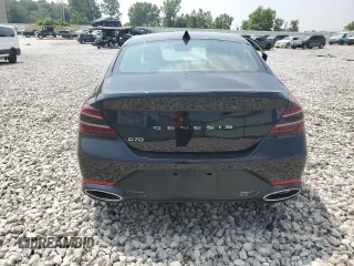 2025 Genesis G70 2.5T with VIN KMTG34SC3SU150511, listed as a Copart auction lot 64469965 with 15,861 mi miles and Clean title. Bid and sale history available at DreamBid. Image 6.
