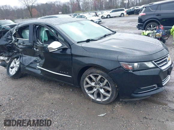 2018 Chevrolet Impala Premier with VIN 2G1125S34J9109726, listed as a IAAI auction lot 41921179 with 51,265 mi miles and . Bid and sale history available at DreamBid. Image 1.