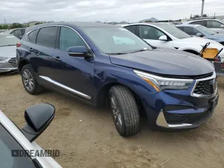 2021 Acura RDX Technology with VIN 5J8TC2H55ML020895, listed as a Copart auction lot 54103945 with 46,900 mi miles and Salvage title. Bid and sale history available at DreamBid. Image 4.