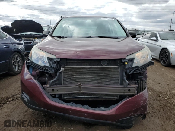 2013 Honda CR-V LX with VIN 5J6RM4H38DL029150, listed as a Copart auction lot 51941335 with 149,775 mi miles and Salvage Title. Bid and sale history available at DreamBid. Image 5.