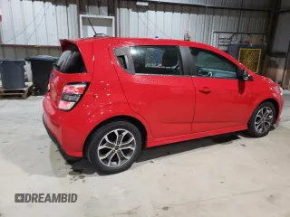 2020 Chevrolet Sonic LT with VIN 1G1JD6SB1L4122494, listed as a Copart auction lot 51142905 with 51,705 mi miles and Salvage title. Bid and sale history available at DreamBid. Image 3.