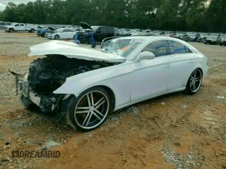 2007 Mercedes-Benz CLS-Class 5.5L with VIN WDDDJ72X47A102476, listed as a Copart auction lot 46470775 with 0 mi miles and Salvage Title. Bid and sale history available at carsss.com. Image 1.