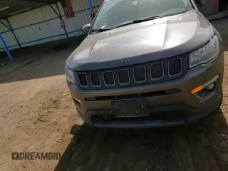 2021 Jeep Compass 80th Anniversary with VIN 3C4NJDEB5MT601983, listed as a Copart auction lot 47043205 with Not provided miles and Salvage title. Bid and sale history available at DreamBid. Image 10.