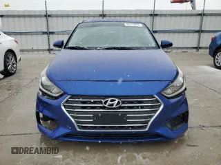 2019 Hyundai Accent SE with VIN 3KPC24A3XKE068114, listed as a Copart auction lot 45110065 with 112,756 mi miles and Salvage Title. Bid and sale history available at DreamBid. Image 5.