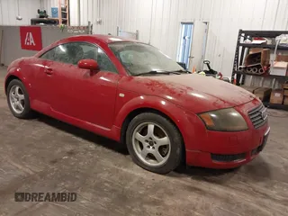 2001 Audi TT with VIN TRUWT28N811007924, listed as a IAAI auction lot 42557028 with 109,418 mi miles and . Bid and sale history available at DreamBid. Image 1.