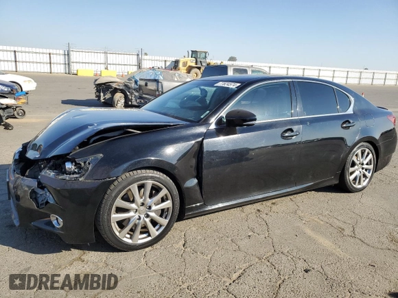 2015 Lexus GS 350 with VIN JTHBE1BL0FA009001, listed as a Copart auction lot 77624574 with 110,969 mi miles and Salvage Title. Bid and sale history available at DreamBid. Image 1.