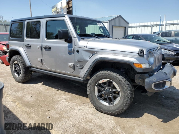 2019 Jeep Wrangler Unlimited Sahara with VIN 1C4HJXEN4KW507772, listed as a Copart auction lot 52104825 with 74,527 mi miles and Clean title. Bid and sale history available at DreamBid. Image 4.