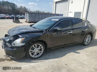 2014 Nissan Maxima 3.5 SV w/Premium Pkg with VIN 1N4AA5AP2EC451985, listed as a Copart auction lot 48869535 with 169,330 mi miles and Salvage Title. Bid and sale history available at carsss.com. Image 1.