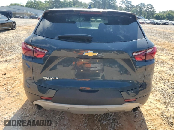 2020 Chevrolet Blazer LT with VIN 3GNKBCR46LS646593, listed as a Copart auction lot 53586385 with Not provided miles and Salvage title. Bid and sale history available at DreamBid. Image 6.