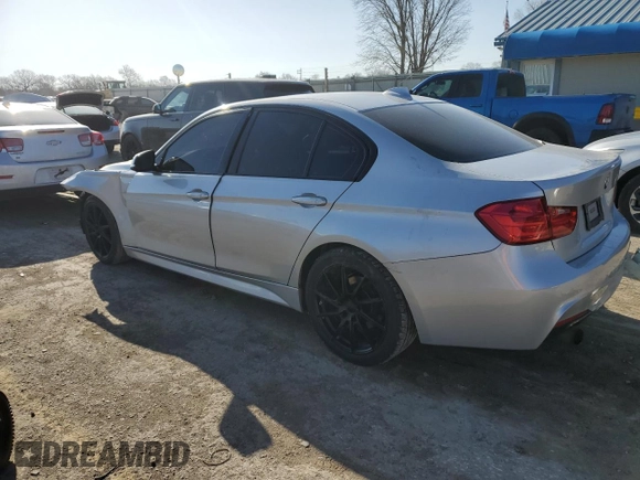 2013 BMW 3 Series 328i with VIN WBA3C1C54DF441695, listed as a Copart auction lot 49883615 with 125,692 mi miles and Salvage Title. Bid and sale history available at carsss.com. Image 2.