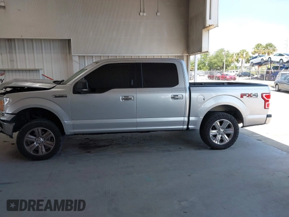 2018 Ford F-150 XL with VIN 1FTEW1EG2JFB52134, listed as a IAAI auction lot 42334009 with 130,315 mi miles and . Bid and sale history available at DreamBid. Image 15.