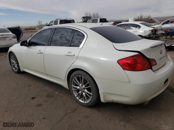 2008 Infiniti G35 Sedan Sport with VIN JNKBV61E88M220142, listed as a Copart auction lot 46836305 with 131,865 mi miles and Salvage Title. Bid and sale history available at carsss.com. Image 2.