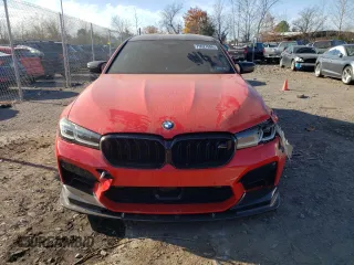 2021 BMW M5 z VIN WBS83CH02MCG02267, wystawiony jako Copart lot #79027694 z przebiegiem 40 791 mil mil oraz Szkoda całkowita • Salvage title. Historia ofert i sprzedaży dostępna na DreamBid. Obrazek 5.